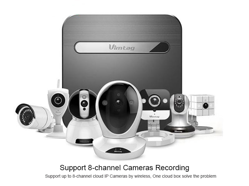 Vimtag Storage Cloudbox with 2TB HDD, Support up to x 5MP IPC Stream,  HDMI/VGA Output