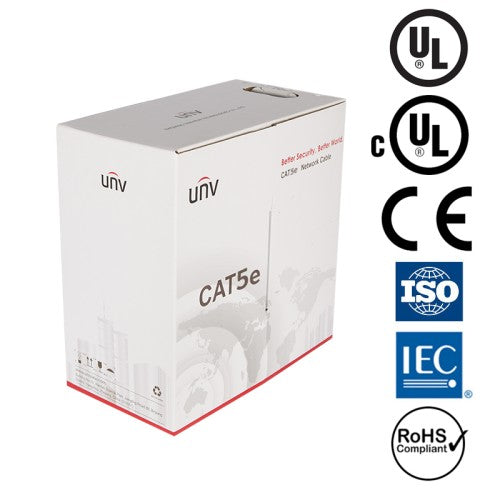 UNV CAT5e UL CMR (350 Mhz) 24AWG Riser 1000FT