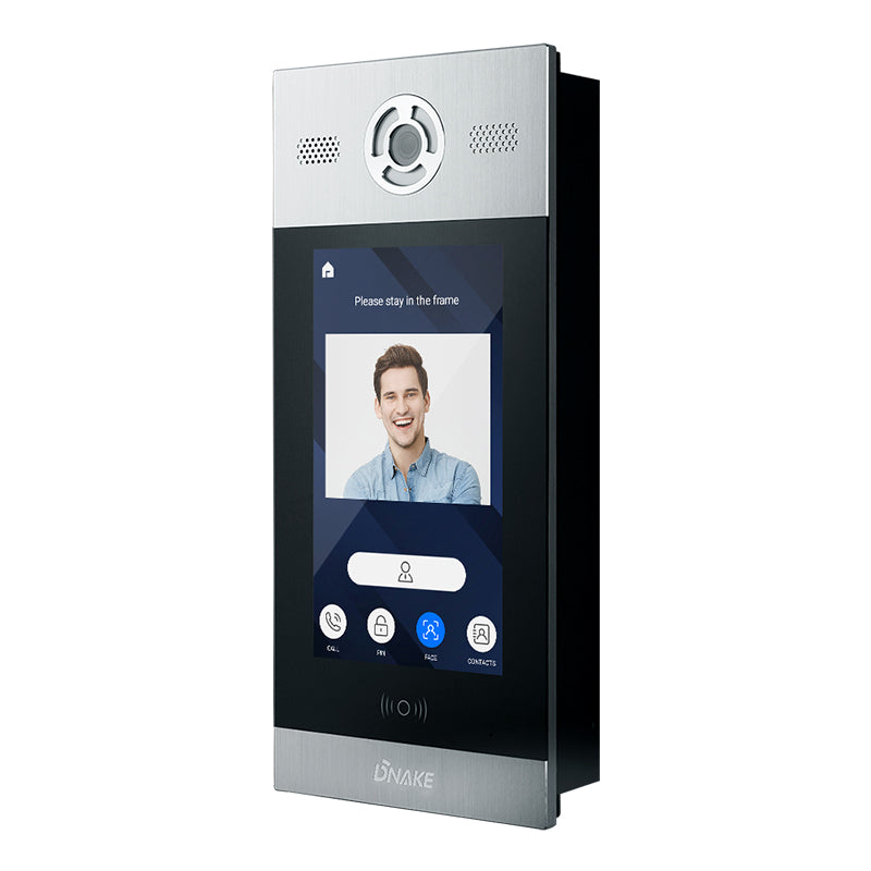 Dnake 902D-B6 10.1 inch Facial Recognition Android 2MP PoE Doorphone w ...