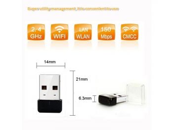 Ralink RT5370 150Mbps wireless DONGLE Wifi USB Adapter, FCC Certificat ...